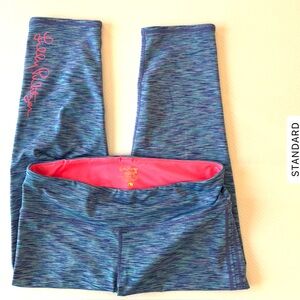 Lilly Pulitzer Blue and Pink Leggings